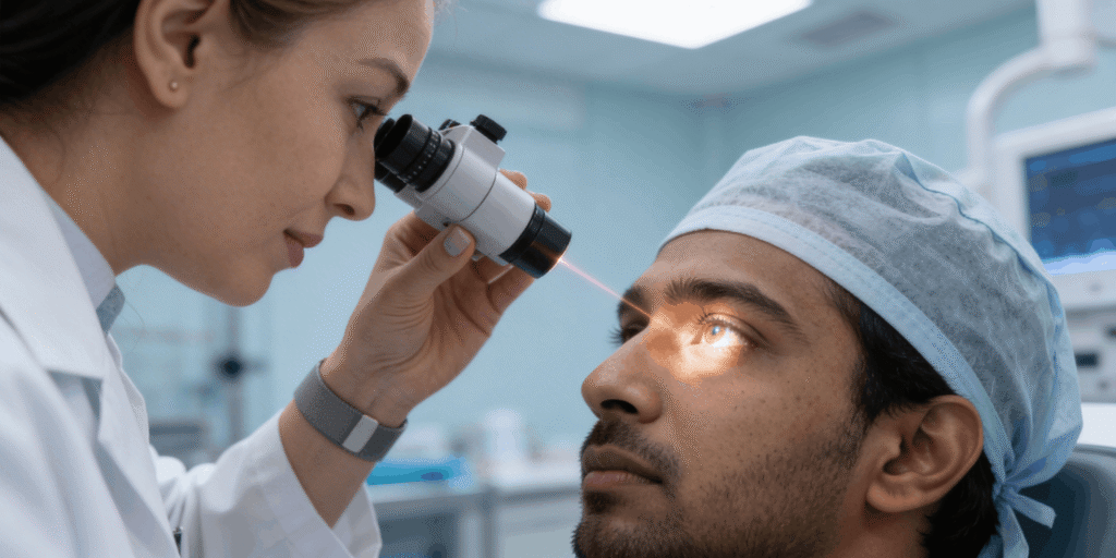 How an Eye Specialist in Ambikapur Uses Laser Technology to Prevent Vision Loss