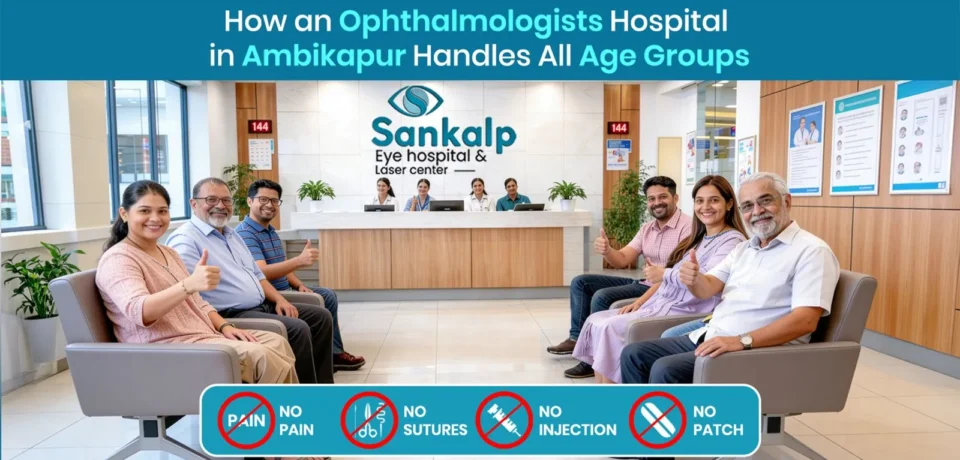 How an Ophthalmologists Hospital in Ambikapur Handles All Age Groups