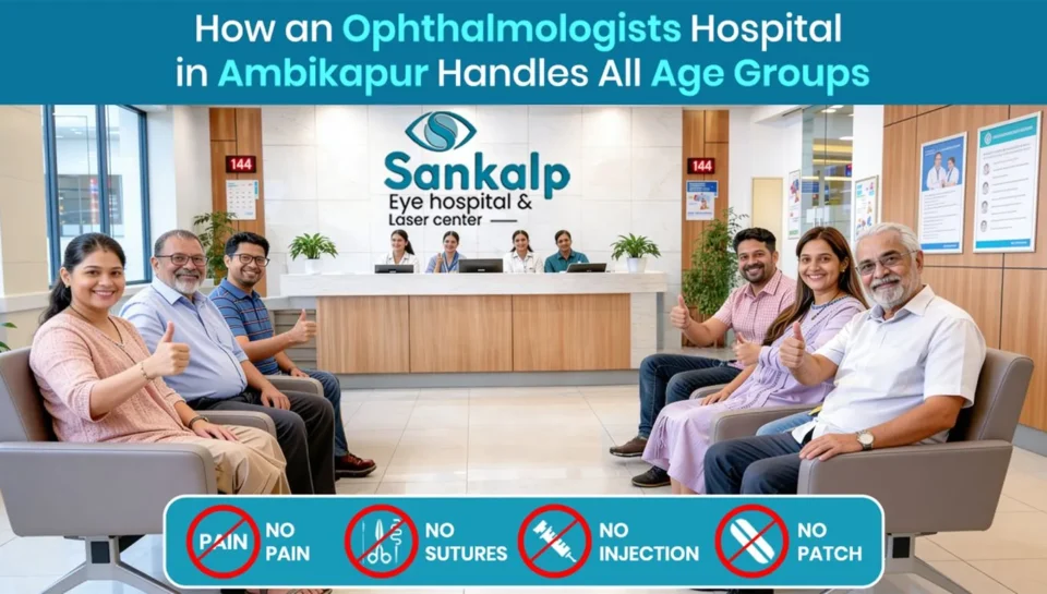 How an Ophthalmologists Hospital in Ambikapur Handles All Age Groups