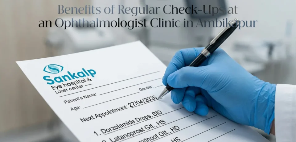 Ophthalmologist Clinic in Ambikapur