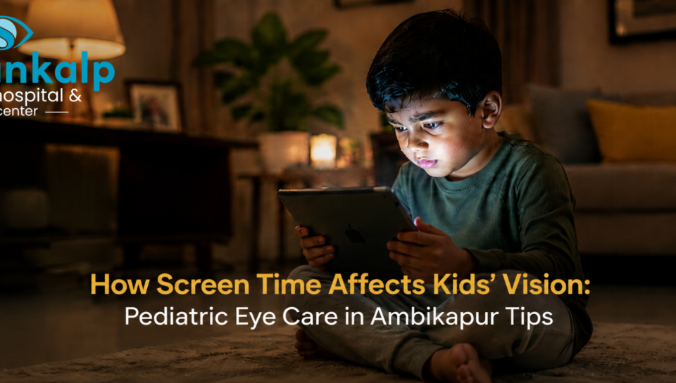 How Screen Time Affects Kids’ Vision Pediatric Eye Care in Ambikapur Tips