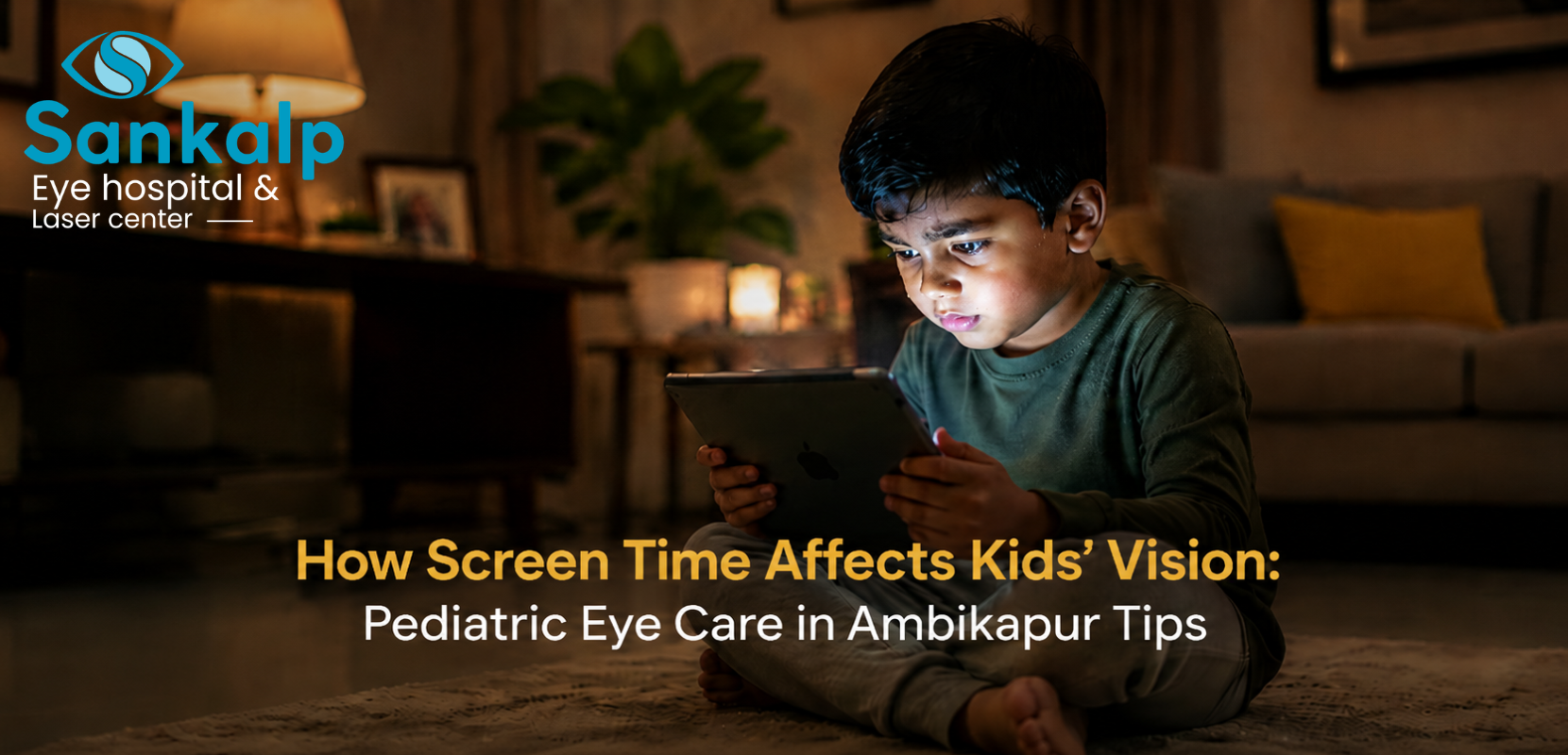 How Screen Time Affects Kids’ Vision: Pediatric Eye Care in Ambikapur Tips
